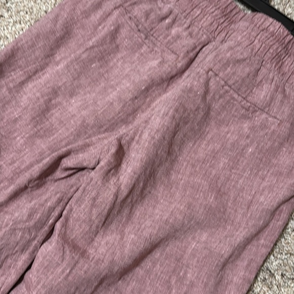 Athleta Rose Straight Leg Linen Pants - Picture 5 of 5